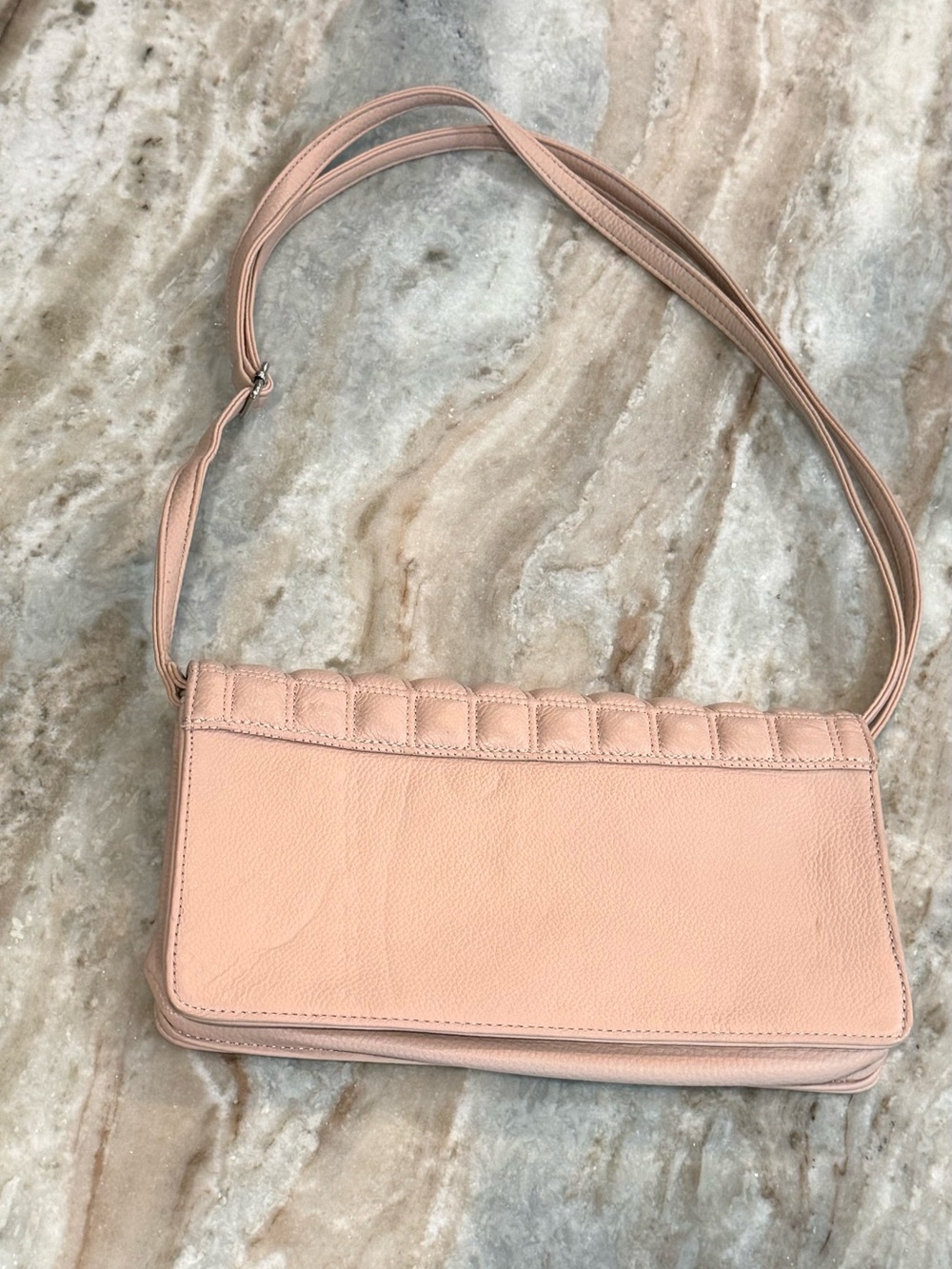 TIGNANELLO Pink quilted leather crossbody bag - Picture 4 of 5